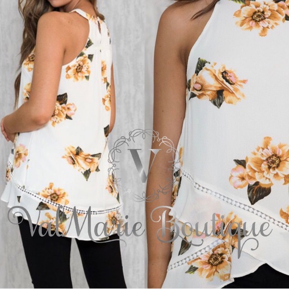 LAST 1 SZ 10! Premium quality floral Blouse - Picture 3 of 3